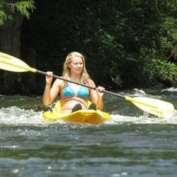 Beavers Bend White Water - My daughter enjoyed the kayaking!