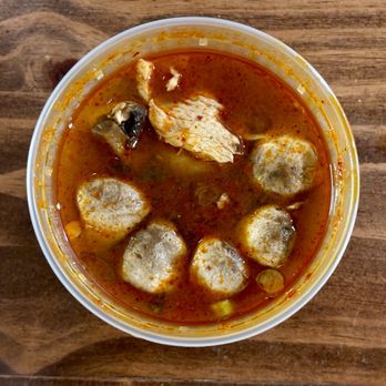 Thip Osha - Tom Yum Soup with Chicken - Thai Near Me - Brooklyn, New York