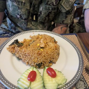 NaPha Thai Kitchen - Spicy Basil Fried Rice - Thai Near Me - Middletown, Rhode Island