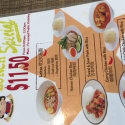 Mama Rich - Lunchtime specials, well worth it.