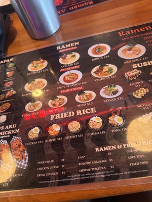 Menu photo 1 Ramen Aku Las Vegas, NV Menu photo 1 Ramen Aku Las Vegas, NV