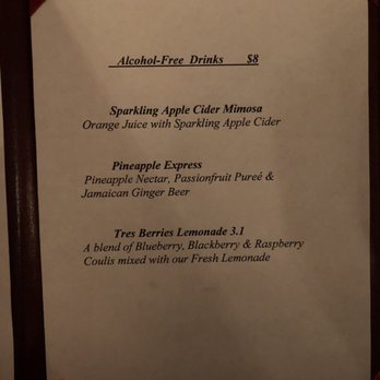 Chez Nous - Non-alcoholic Drinks - French Near Me - Humble, Texas