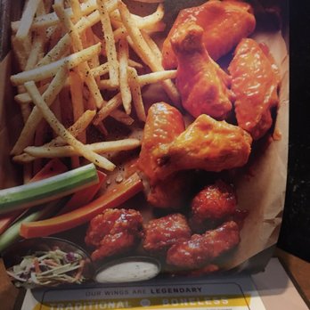 Buffalo Wild Wings - This is what the show on the menu - tasty right?!? - Chicken Wings Near Me - Apple Valley, Minnesota