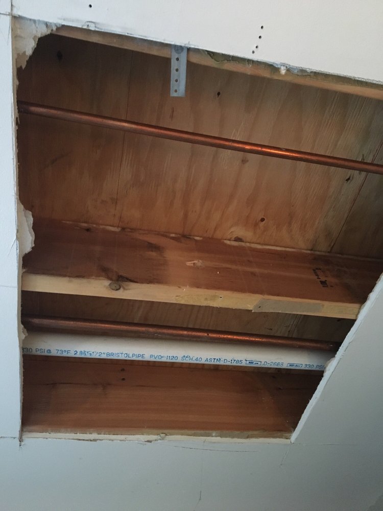 Slide of Plumbing Techs