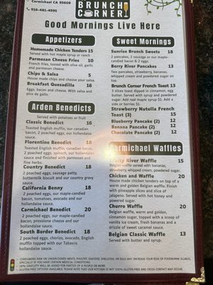 Menu photo 8 The Brunch Corner Carmichael, CA