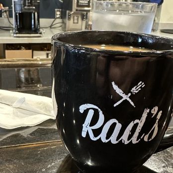 Rad's - Mega mug of coffee - Breakfast & Brunch Near Me - Carmel, Indiana