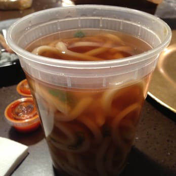 Geta - Tempura Udon - tempura not shown in picture [Lunch, 03/07/2013] - Japanese Near Me - Oakland, California