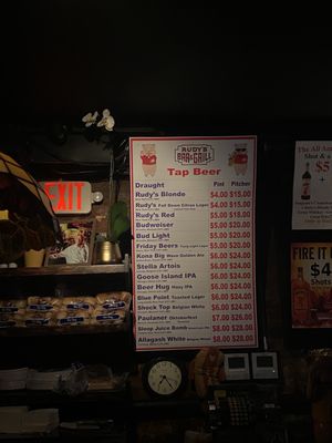 Menu photo 8 Rudy's Bar & Grill New York, NY Menu photo 8 Rudy's Bar & Grill New York, NY