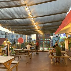 Caribe Burger - Upstairs seating