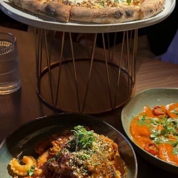 V Modern Italian - Four Cheese Sourdough Pizza, Lobster Ravioli, and Chicken Parmigiana - Italian Near Me - Charleston, South Carolina V Modern Italian - Four Cheese Sourdough Pizza, Lobster Ravioli, and Chicken Parmigiana - Italian Near Me - Charleston, South Carolina