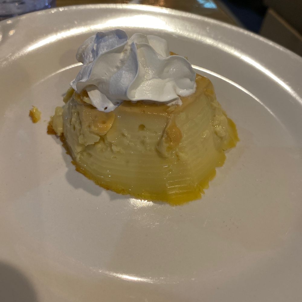 Very dry flan! Very dry flan!