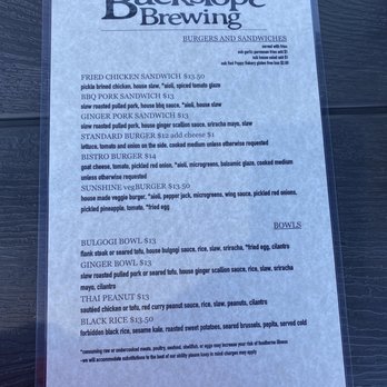 Backslope Brewing - Breweries Near Me - Columbia Falls, Montana