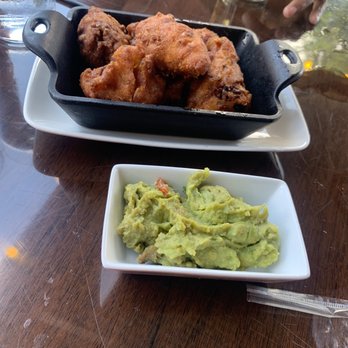 Escovitchez - Codfish Fritters with Avocado Dip - Caribbean Near Me - Snellville, Georgia Escovitchez - Codfish Fritters with Avocado Dip - Caribbean Near Me - Snellville, Georgia
