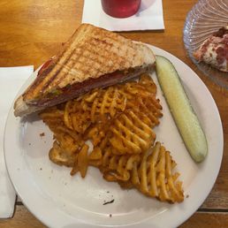 Italian Panini & Waffle Fries Italian Panini & Waffle Fries