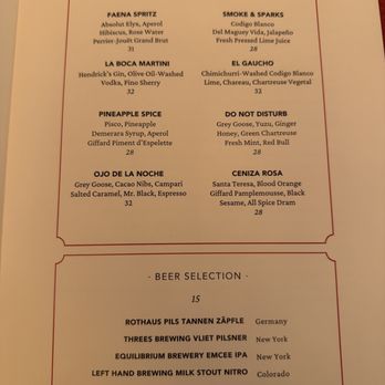 La Boca - Cocktail Menu (as of Dec 2025) - Argentine Near Me - New York, New York La Boca - Cocktail Menu (as of Dec 2025) - Argentine Near Me - New York, New York