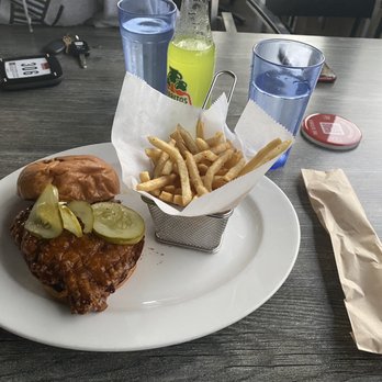 The Kitchen - Fried chicken sandwich - Burgers Near Me - The Woodlands, Texas The Kitchen - Fried chicken sandwich - Burgers Near Me - The Woodlands, Texas