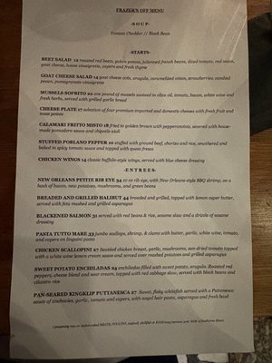 Menu photo 8 Frazer's Restaurant & Lounge Saint Louis, MO Menu photo 8 Frazer's Restaurant & Lounge Saint Louis, MO