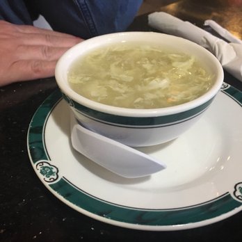 Wonderful House Restaurant - Egg drop soup.  Very bland. - Chinese Near Me - Casper, Wyoming