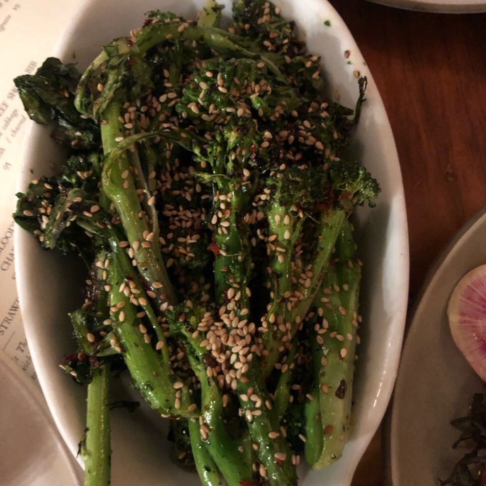 The Dabney - Gai lan- Chinese broccoli - New American Near Me - Washington, DC, District of Columbia The Dabney - Gai lan- Chinese broccoli - New American Near Me - Washington, DC, District of Columbia