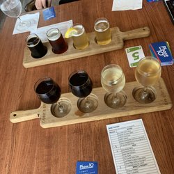 Cork & Brew - Beer flight & wine flight