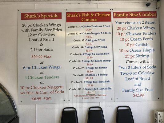 Menu photo 5 Sharks Chicken, Fish, & Shrimp Columbus, OH