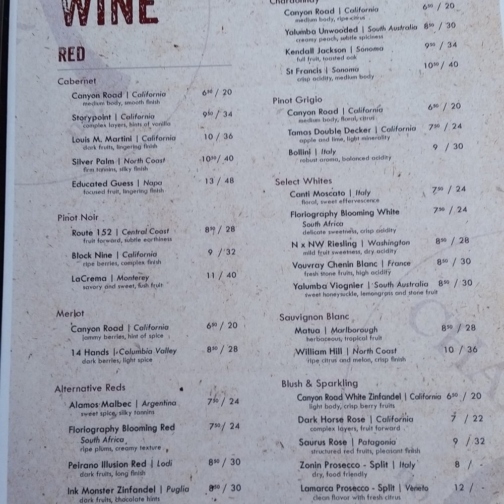 CharBar No 7 - Wine Selection - Bars Near Me - Mint Hill, North Carolina CharBar No 7 - Wine Selection - Bars Near Me - Mint Hill, North Carolina