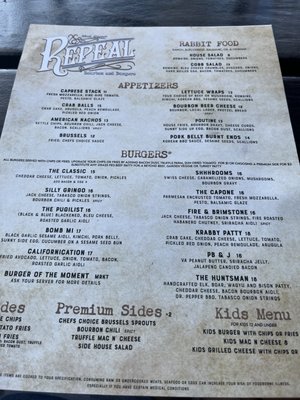 Menu photo 4 Repeal Bourbons and Burgers Virginia Beach, VA Menu photo 4 Repeal Bourbons and Burgers Virginia Beach, VA