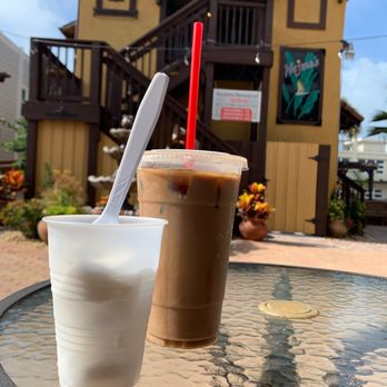 Cool Beans & More - Coconut Italian ice and cool beans iced coffee - Coffee & Tea Near Me - New Smyrna Beach, Florida