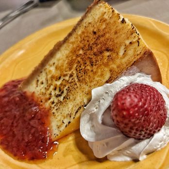 Eden Table - Restaurant + Bar - Bruleed Cheesecake is what dreams are made of!!! - Breakfast & Brunch Near Me - Magnolia, Texas
