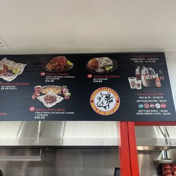 Birrieria Guadalajara - Menu - Tacos Near Me - La Puente, California