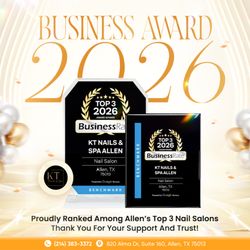 KT Nails & Spa - A PROUD MILESTONE FOR KT NAILS & SPA!