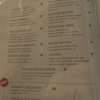 Il Capriccio - Menu - Italian Near Me - Los Angeles, California