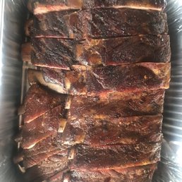 Got two slab of ribs, beautiful. Got two slab of ribs, beautiful.