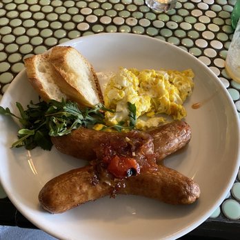 Hillside Farmacy - Bangers + Eggs - New American Near Me - Austin, Texas