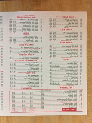 Menu photo 8 Evergreen Restaurant Wilmington, DE