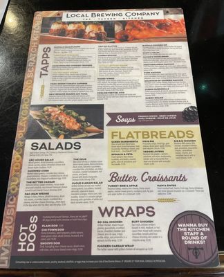 Menu photo 2 Local Brewing Palm Harbor, FL