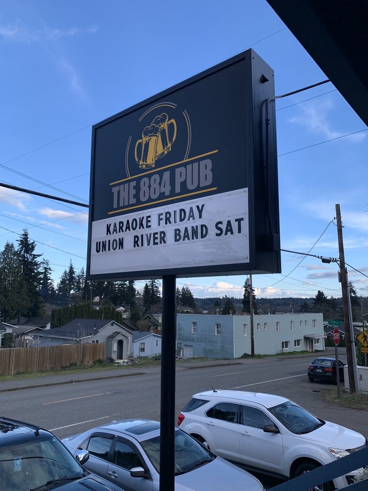 THE 884 PUB 757 S National Ave, Bremerton, Washington Pubs Phone