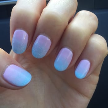 L Beauty  - Cotton candy Ombré perfect for my Cancun trip! - Nail Salons Near Me - Pasadena, California