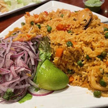 Aji Limon - Arroz con Mariscos - Peruvian Near Me - Buena Park, California