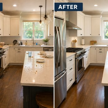Maid Angels - Before an After Kitchen Pictures - Home Cleaning Near Me Maid Angels - Before an After Kitchen Pictures - Home Cleaning Near Me