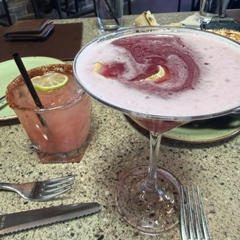 Lazy Dog Restaurant & Bar - watermelon margarita and wild blueberry lemon drop - New American Near Me - Fairfax, Virginia Lazy Dog Restaurant & Bar - watermelon margarita and wild blueberry lemon drop - New American Near Me - Fairfax, Virginia