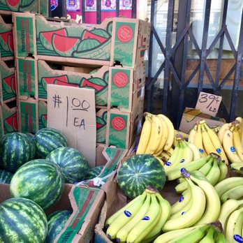 Aloha Market - bananas and watermelons - Fruits & Veggies Near Me - Oakland, California