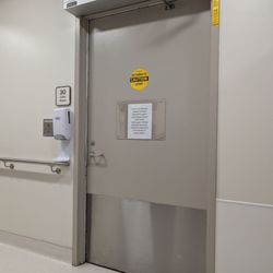 The Scarborough Hospital - I saw this door open twice while waiting here for over two hours.