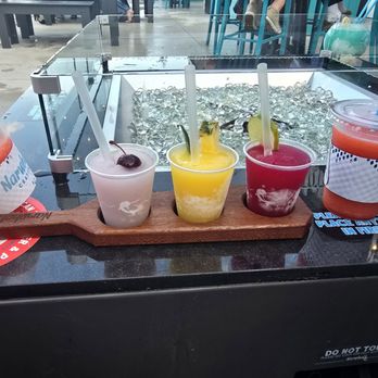 Narwhal's Crafted - Spring flavors - Blueberry Lavender, Mango Pineapple. Prickly pear (not a spring item)  Strawberry lemonade slush - Lounges Near Me - Chesterfield, Missouri