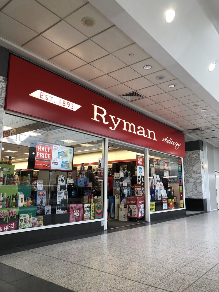 RYMAN STATIONERY Office Equipment 85 Halle Mall, Manchester, United