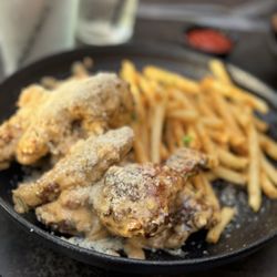 Louisiana Purchase - Crawfish Garlic Parm Wings - 8 Wings