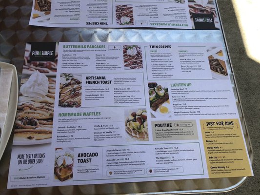 Menu photo 2 Pur & Simple Oakville, ON Menu photo 2 Pur & Simple Oakville, ON