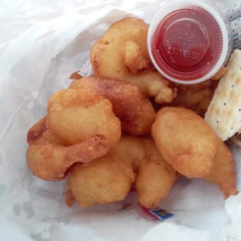 Vicki's Bar-B-Q - Fried shrimp inside bag. Bigger than the pic suggests. Very tasty. - Barbeque Near Me - Detroit, Michigan Vicki's Bar-B-Q - Fried shrimp inside bag. Bigger than the pic suggests. Very tasty. - Barbeque Near Me - Detroit, Michigan