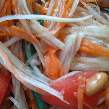 Bamboo Thai Kitchen - Som Tum (papaya salad). - Vietnamese Near Me - Columbus, Ohio Bamboo Thai Kitchen - Som Tum (papaya salad). - Vietnamese Near Me - Columbus, Ohio