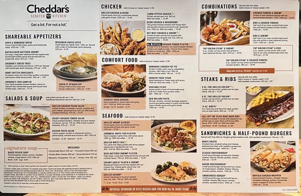 Menu photo 8 Cheddar's Scratch Kitchen Jacksonville, FL